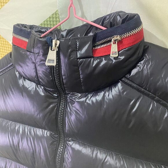 Moncler Black Puffer Vest - Distinctive Hood - Picture 8 of 14
